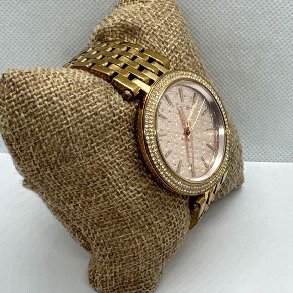 Michael Kors Darci MK3399 Womens Rose Gold Analog Dial Quartz Wrist Watch JNA408 main image 7